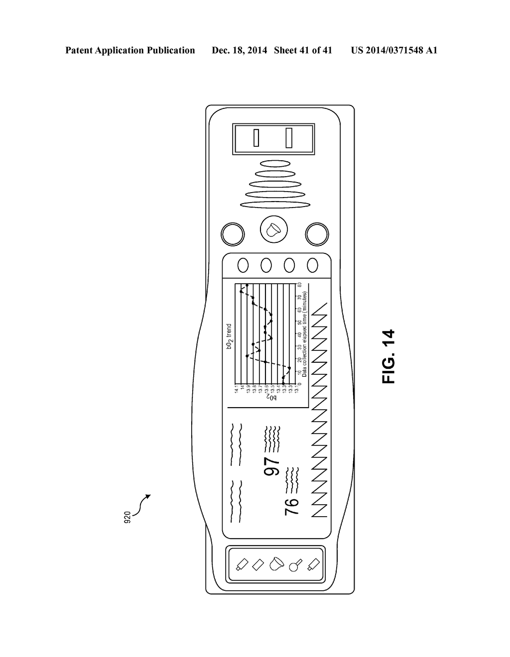 DEPTH OF CONSCIOUSNESS MONITOR INCLUDING OXIMETER - diagram, schematic, and image 42