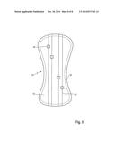 ABSORBENT ARTICLE COMPRISING A WETNESS DETECTOR diagram and image