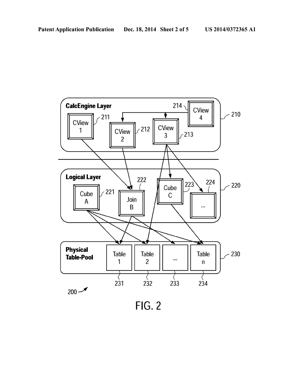 Optimization of Business Warehouse Queries by Calculation Engines - diagram, schematic, and image 03