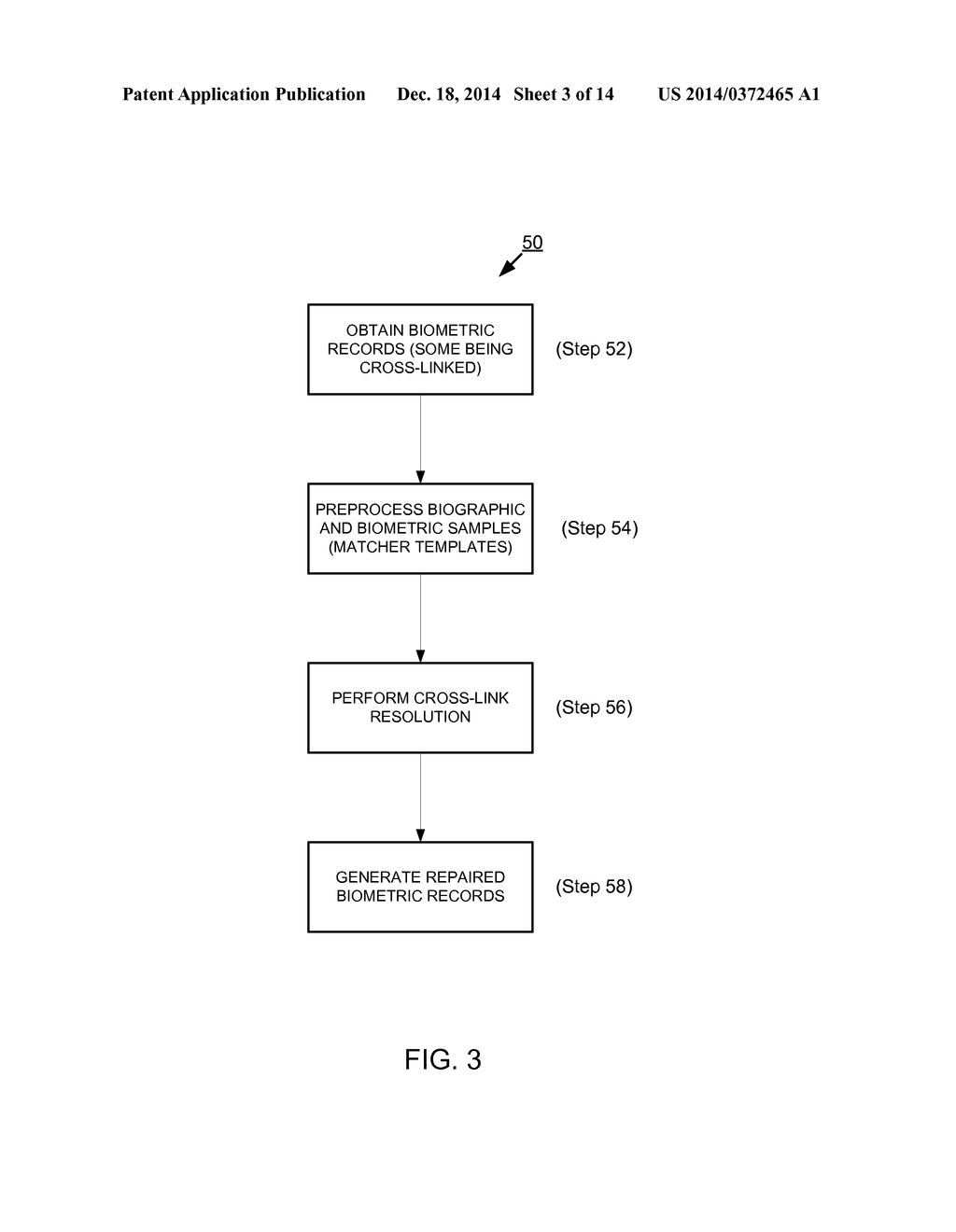 METHOD FOR AUTOMATICALLY DETECTING AND REPAIRING BIOMETRIC CROSSLINKS - diagram, schematic, and image 04