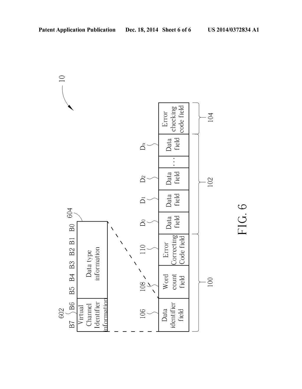 Serial Interface Packet Information Detection and Control Method and     Receiver Thereof - diagram, schematic, and image 07