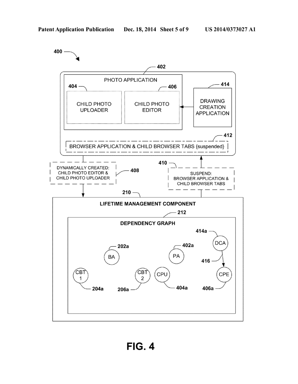 APPLICATION LIFETIME MANAGEMENT - diagram, schematic, and image 06