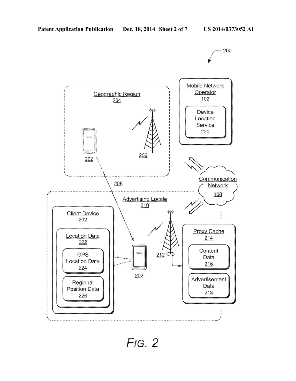 Current Device Location Advertisement Distribution - diagram, schematic, and image 03