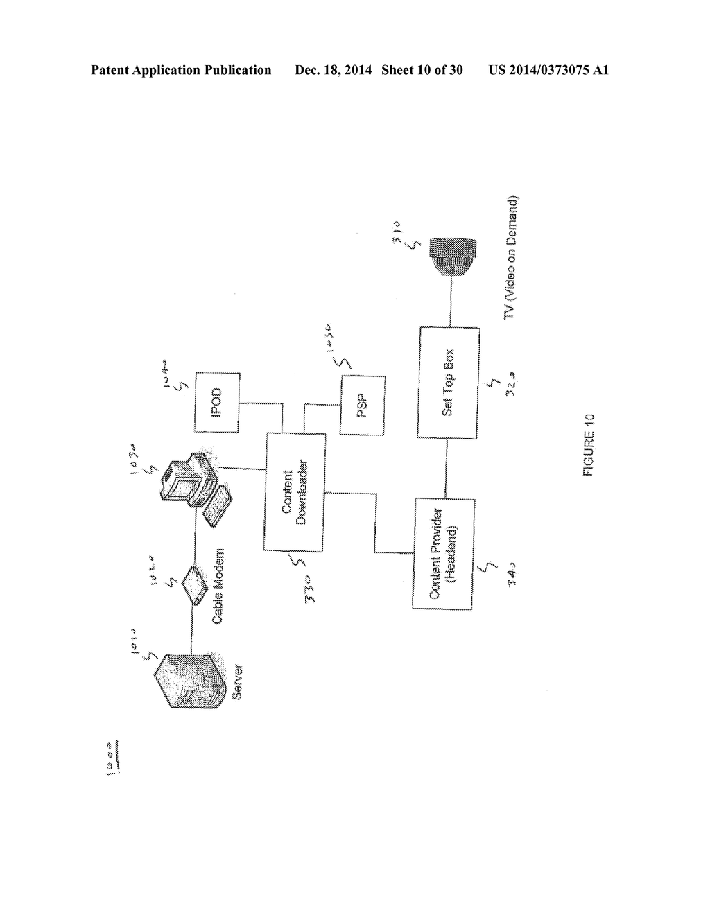 METHOD AND SYSTEM FOR DOWNLOADING CONTENT TO A CONTENT DOWNLOADER - diagram, schematic, and image 11