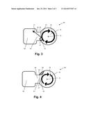 CYCLONE VACUUM CLEANER AND CYCLONE SEPARATION DEVICE diagram and image