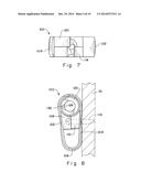 HOLD DOWN DEVICE FOR WINDOW COVERING LOOPED OPERATOR diagram and image