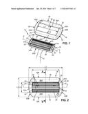 SHAVING BLADE ASSEMBLY WITH A BLADE UNIT AND A SKIN CONTACT MEMBER diagram and image