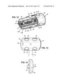 SHAVING BLADE ASSEMBLY WITH A BLADE UNIT AND A SKIN CONTACT MEMBER diagram and image