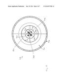 ROTARY DRUM FOR USE IN A VACUUM FREEZE-DRYER diagram and image