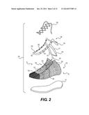 Braided Upper With Overlays For Article Of Footwear diagram and image