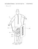 BACKPACK-TYPE LARGE-SCALE PROMOTIONAL MANNEQUIN diagram and image