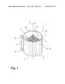 HONEYCOMB BODY FOR EXHAUST-GAS AFTERTREATMENT, METHOD FOR PRODUCING A     HONEYCOMB BODY AND MOTOR VEHICLE HAVING A HONEYCOMB BODY diagram and image