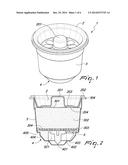 CARTRIDGE AND ASSEMBLY FOR OBTAINING A BEVERAGE diagram and image