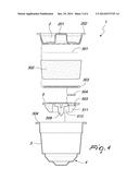 CARTRIDGE AND ASSEMBLY FOR OBTAINING A BEVERAGE diagram and image