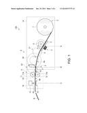 ADHESIVE LABEL PRODUCTION DEVICE diagram and image