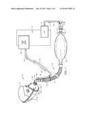 RESPIRATORY FACE MASK AND BREATHING CIRCUIT ASSEMBLY diagram and image