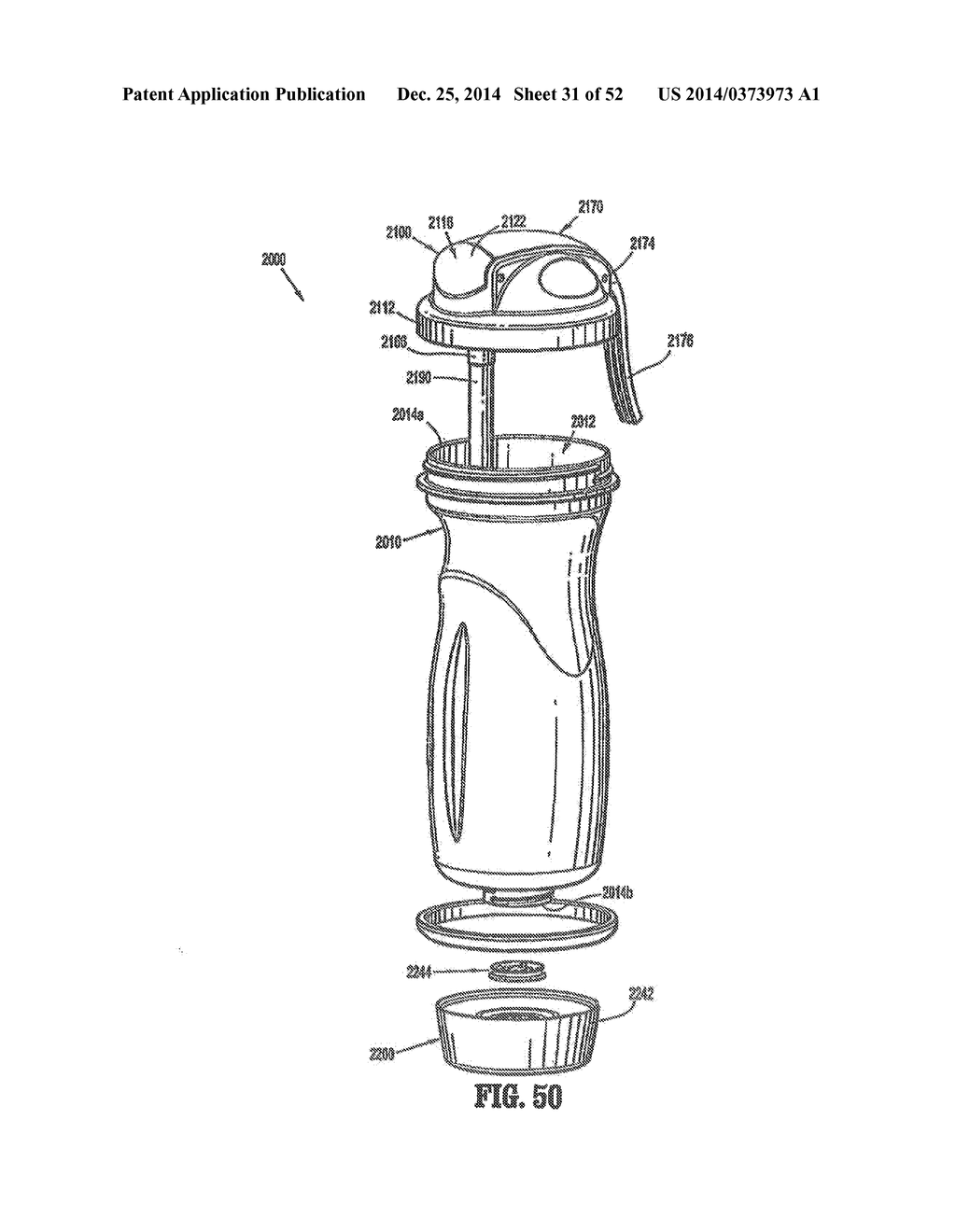 BOTTOM FILLABLE BOTTLES AND SYSTEMS FOR CHARGING THE SAME - diagram, schematic, and image 32