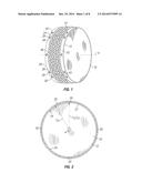 TIRE OPERATING SURFACE FOR TIRE TESTING ROAD WHEEL diagram and image