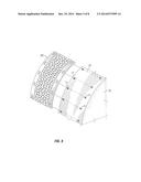 TIRE OPERATING SURFACE FOR TIRE TESTING ROAD WHEEL diagram and image