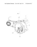 DEVICE FOR DRIVING REAR WHEEL OF ELECTRIC VEHICLE diagram and image