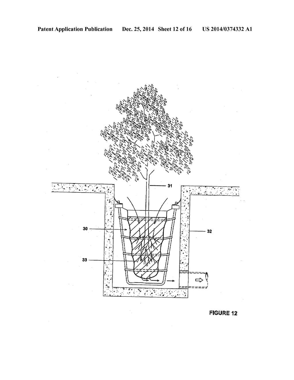 STORM WATER FILTER AND COMPONENTS THEREOF AND METHODS OF INSTALLATION AND     USE - diagram, schematic, and image 13