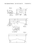 FLATTENED CONTAINER COMPRISING AN ARCHED BOTTOM WITH SQUARE SEAT diagram and image