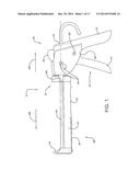 CAULKING GUN WITH DRIP FREE MECHANISM diagram and image