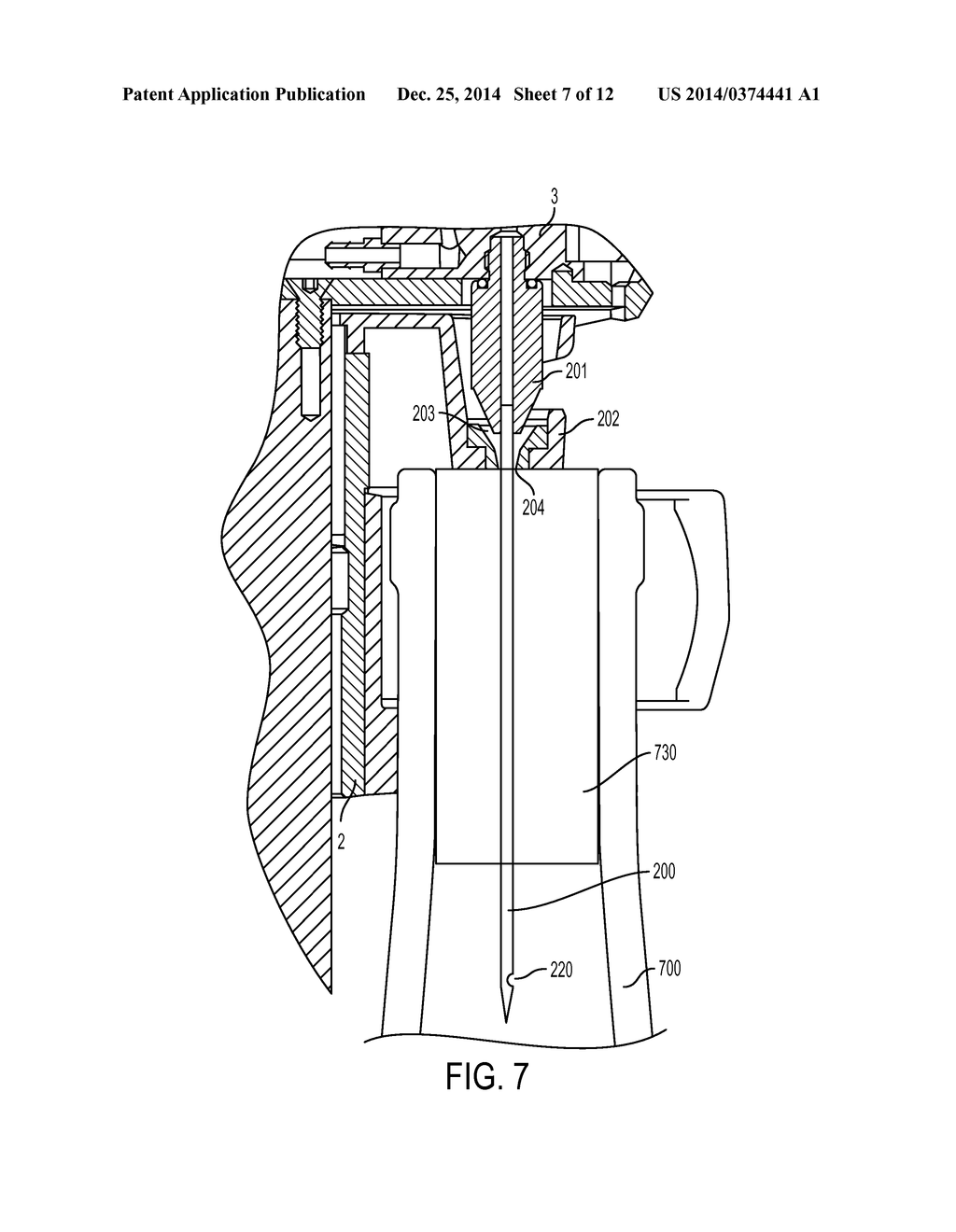 METHOD AND APPARATUS FOR BEVERAGE EXTRACTION NEEDLE GUIDING - diagram, schematic, and image 08