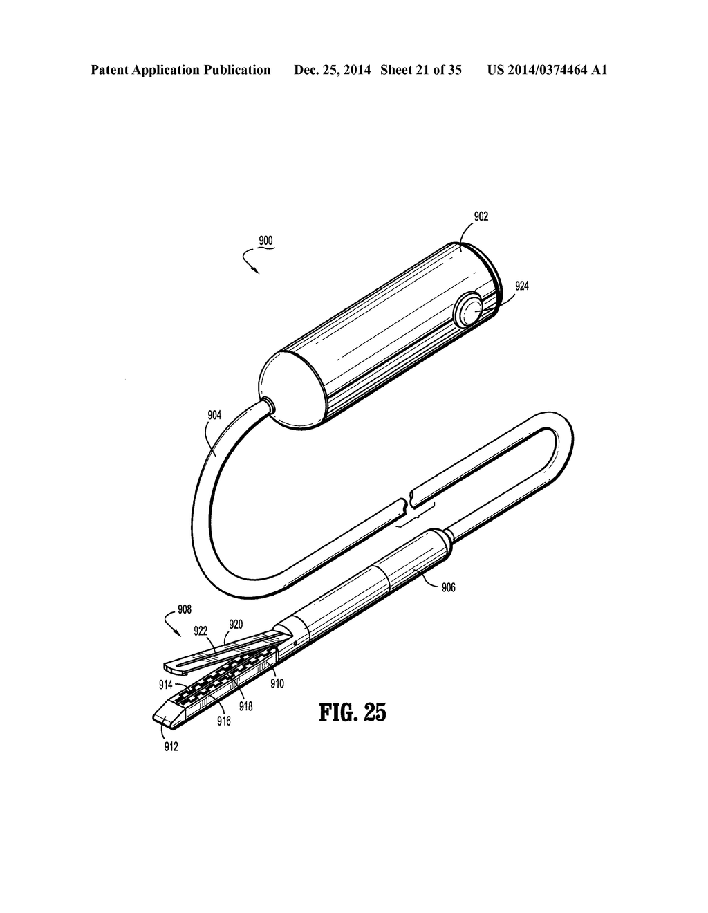 FLEXIBLE SURGICAL STAPLER WITH MOTOR IN THE HEAD - diagram, schematic, and image 22