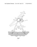 GROUND MOUNTED SOLAR POWER ASSEMBLY diagram and image