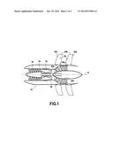 ATTACHMENT PYLON FOR AN UNDUCTED FAN diagram and image