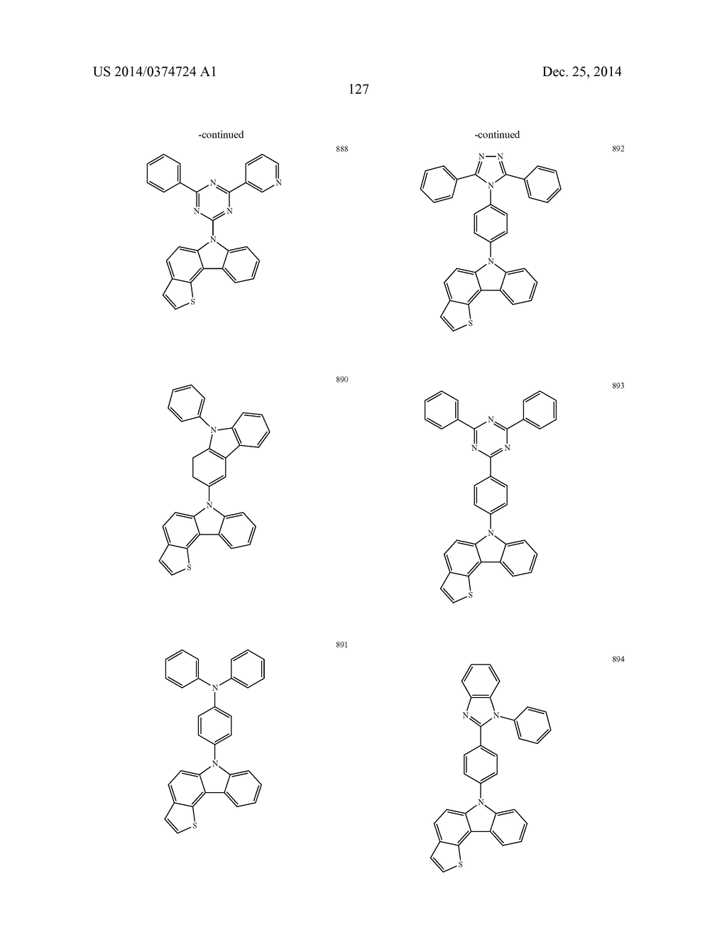 ORGANIC LIGHT-EMITTING COMPOUND AND ORGANIC ELECTROLUMINESCENT DEVICE     USING SAME - diagram, schematic, and image 128