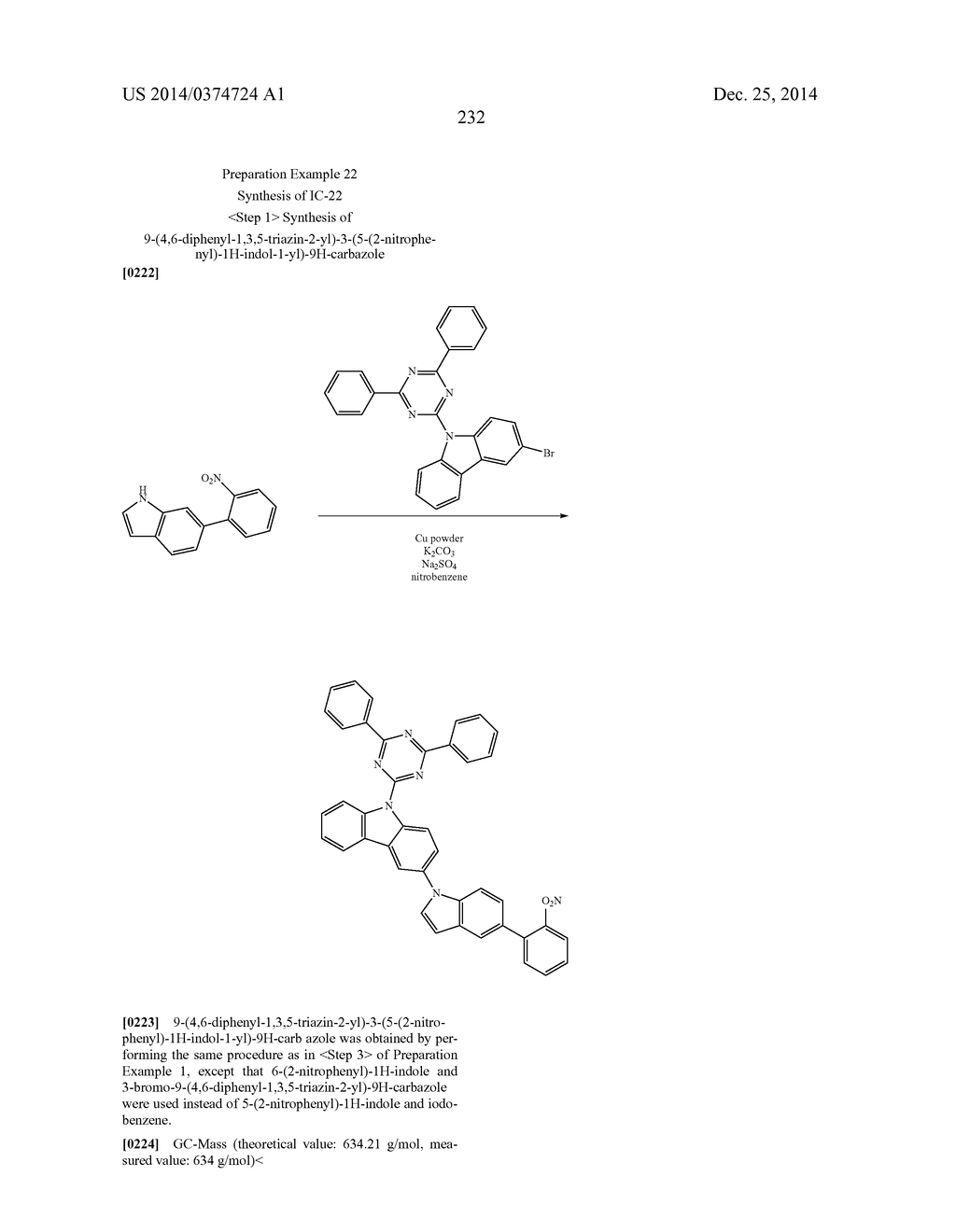 ORGANIC LIGHT-EMITTING COMPOUND AND ORGANIC ELECTROLUMINESCENT DEVICE     USING SAME - diagram, schematic, and image 233