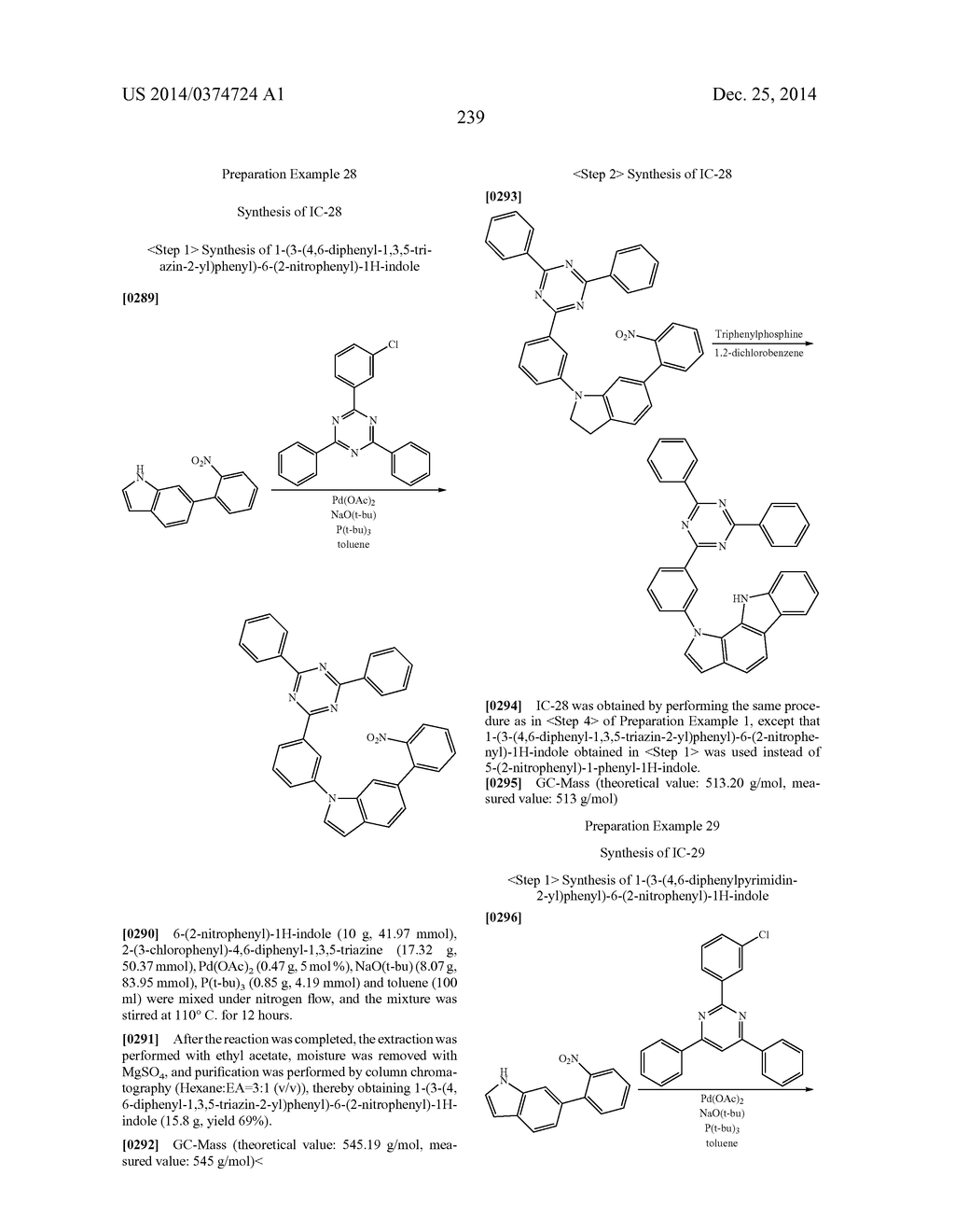 ORGANIC LIGHT-EMITTING COMPOUND AND ORGANIC ELECTROLUMINESCENT DEVICE     USING SAME - diagram, schematic, and image 240