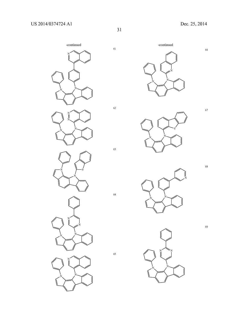 ORGANIC LIGHT-EMITTING COMPOUND AND ORGANIC ELECTROLUMINESCENT DEVICE     USING SAME - diagram, schematic, and image 32