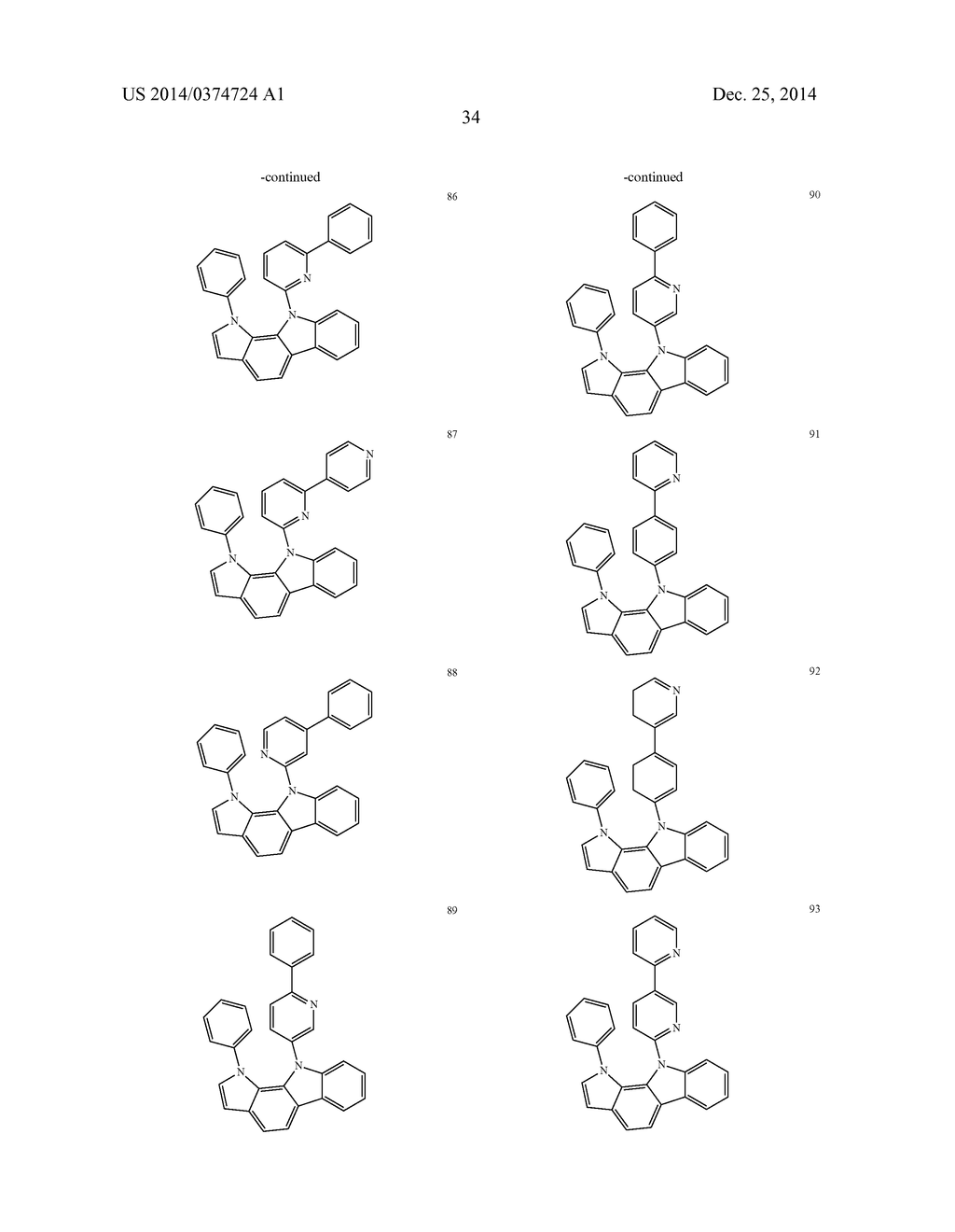 ORGANIC LIGHT-EMITTING COMPOUND AND ORGANIC ELECTROLUMINESCENT DEVICE     USING SAME - diagram, schematic, and image 35