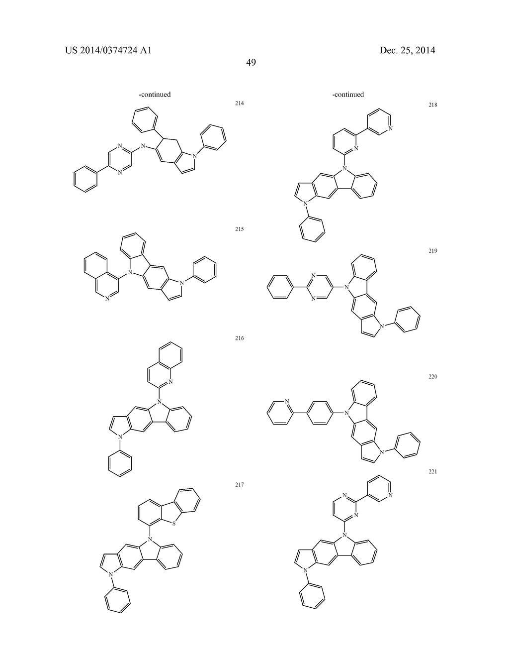 ORGANIC LIGHT-EMITTING COMPOUND AND ORGANIC ELECTROLUMINESCENT DEVICE     USING SAME - diagram, schematic, and image 50