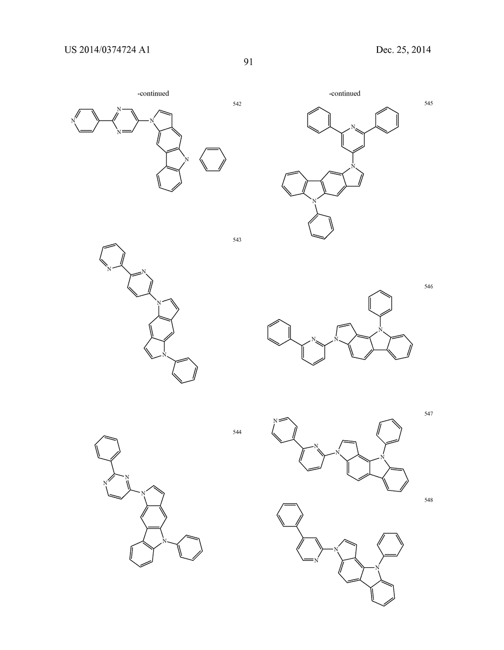 ORGANIC LIGHT-EMITTING COMPOUND AND ORGANIC ELECTROLUMINESCENT DEVICE     USING SAME - diagram, schematic, and image 92