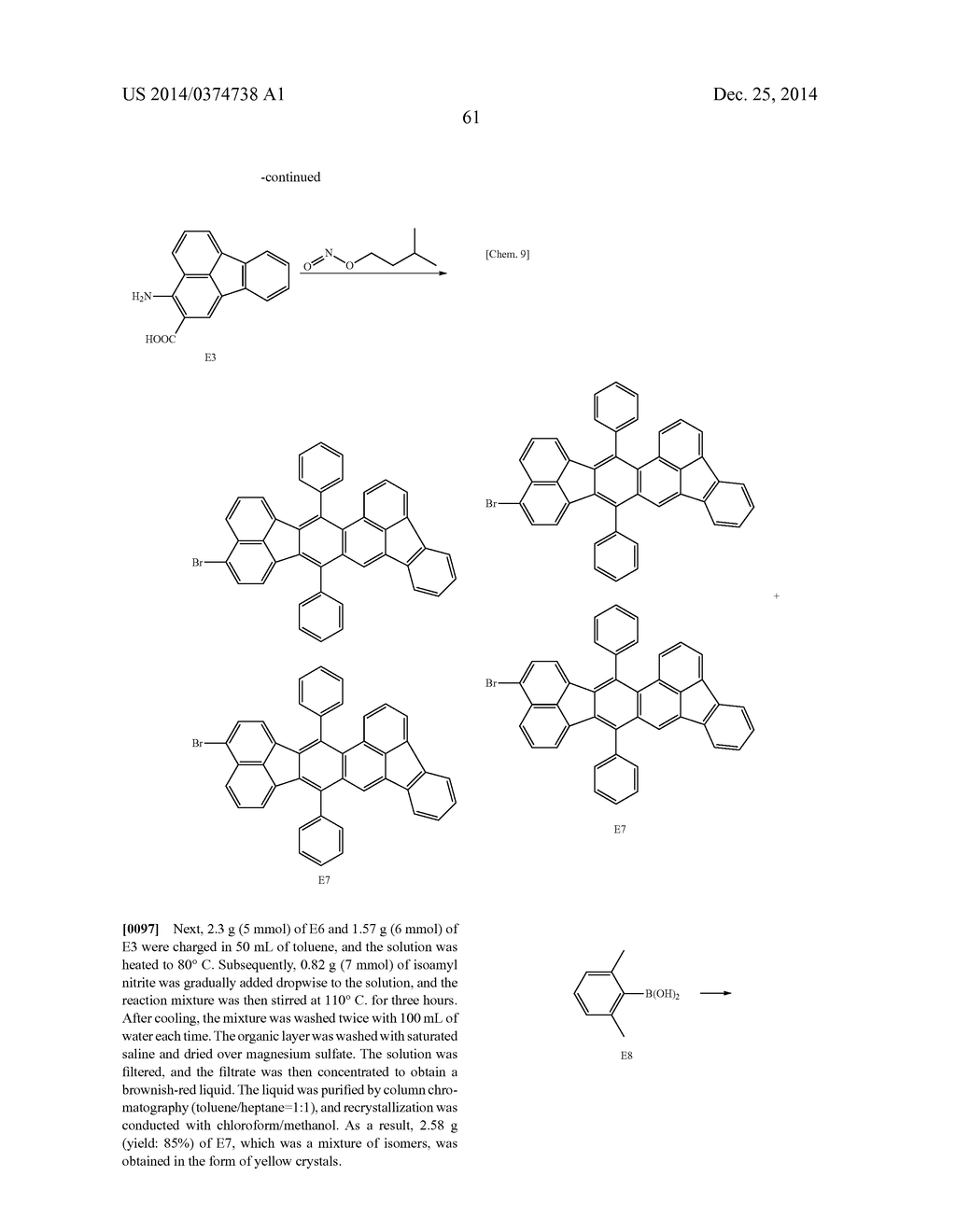 NOVEL ORGANIC COMPOUND, LIGHT-EMITTING DEVICE, AND IMAGE DISPLAY APPARATUS - diagram, schematic, and image 66