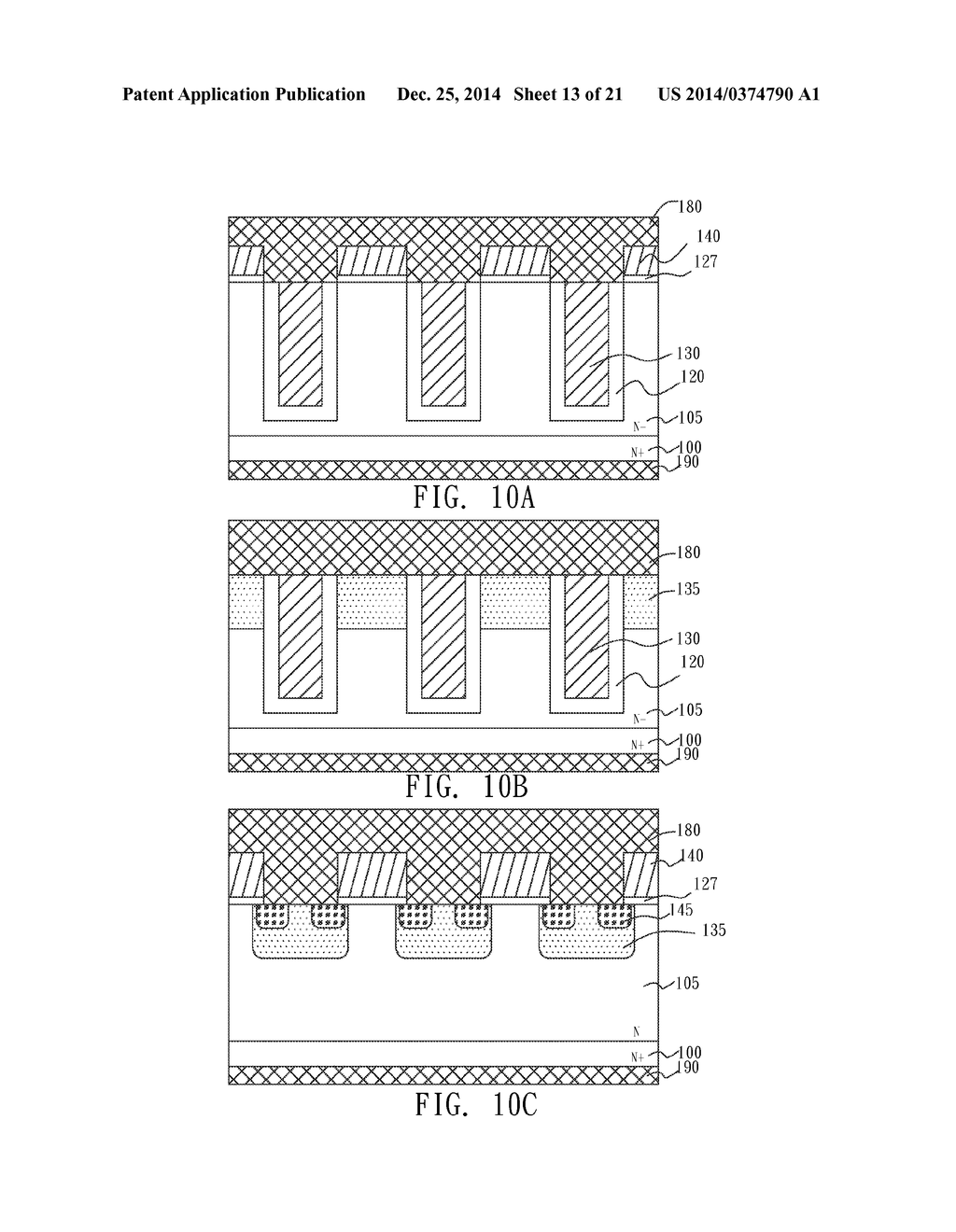 Structure of a Trench MOS Rectifier and Method of Forming the Same - diagram, schematic, and image 14