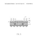 PACKAGE ON PACKAGE STRUCTRUE AND METHOD FOR MANUFACTURING SAME diagram and image