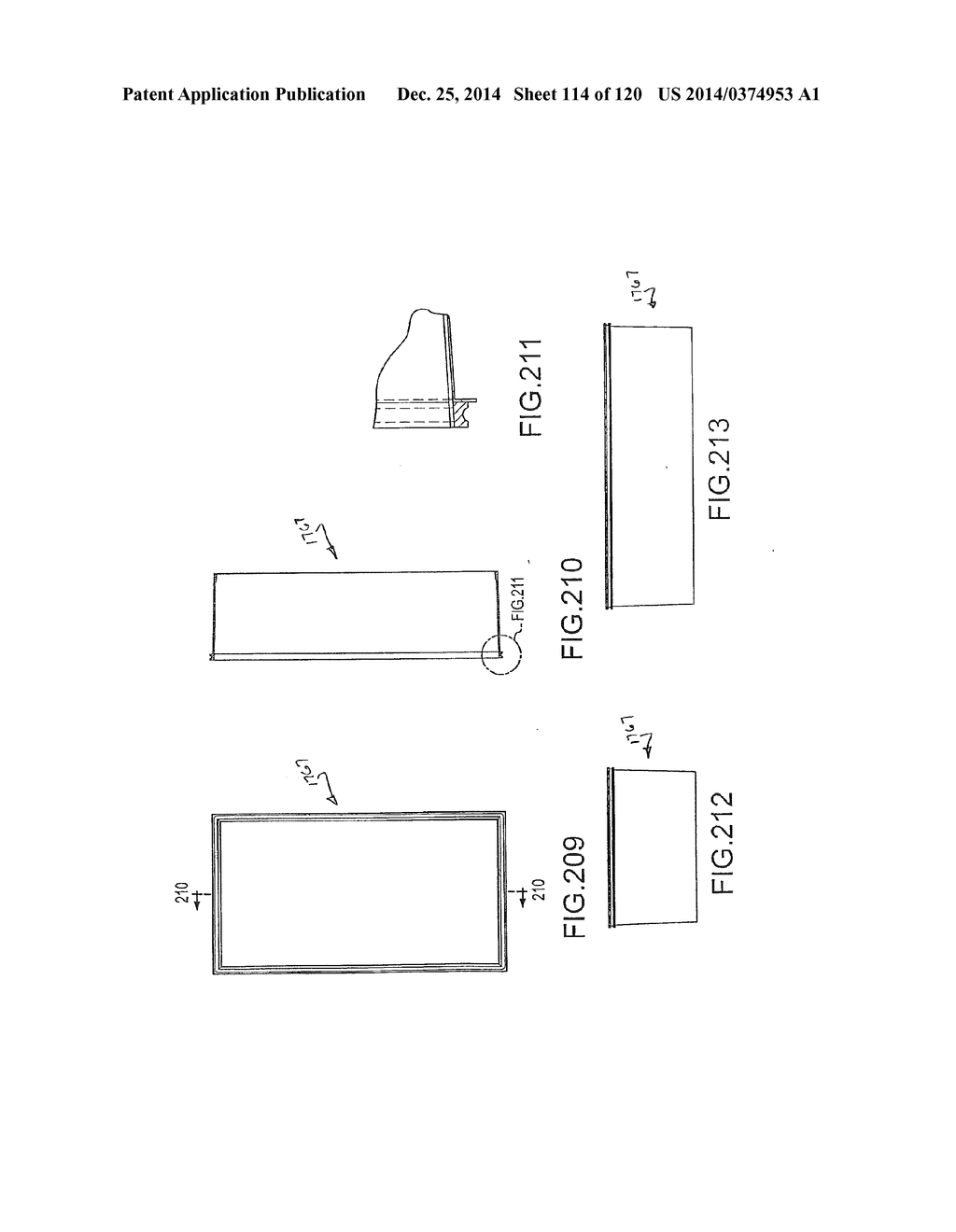 Container Having A Rim Or Other Feature Encapsulated By Or Formed From     Injection-Molded Material - diagram, schematic, and image 115