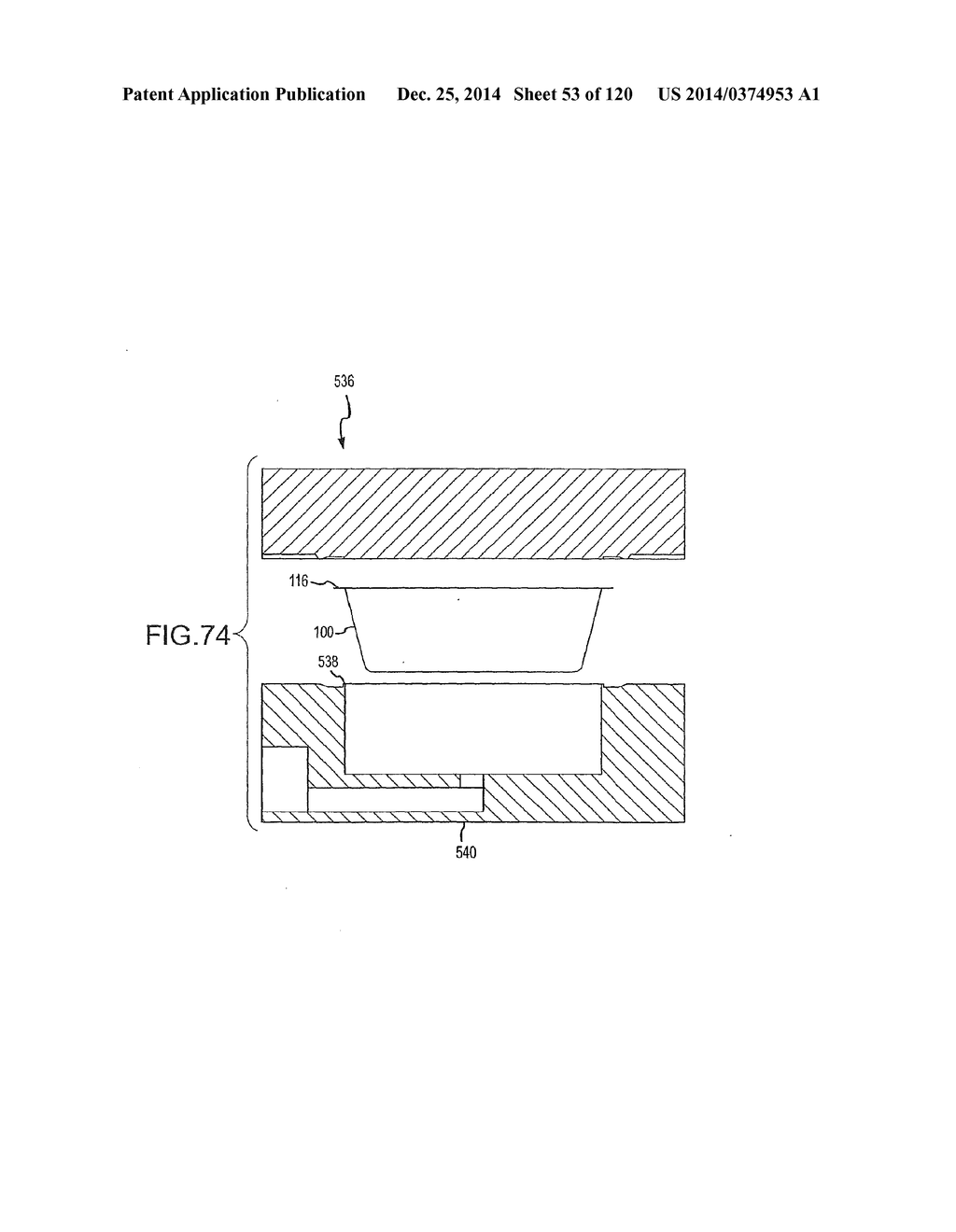 Container Having A Rim Or Other Feature Encapsulated By Or Formed From     Injection-Molded Material - diagram, schematic, and image 54