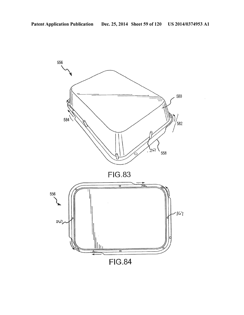 Container Having A Rim Or Other Feature Encapsulated By Or Formed From     Injection-Molded Material - diagram, schematic, and image 60