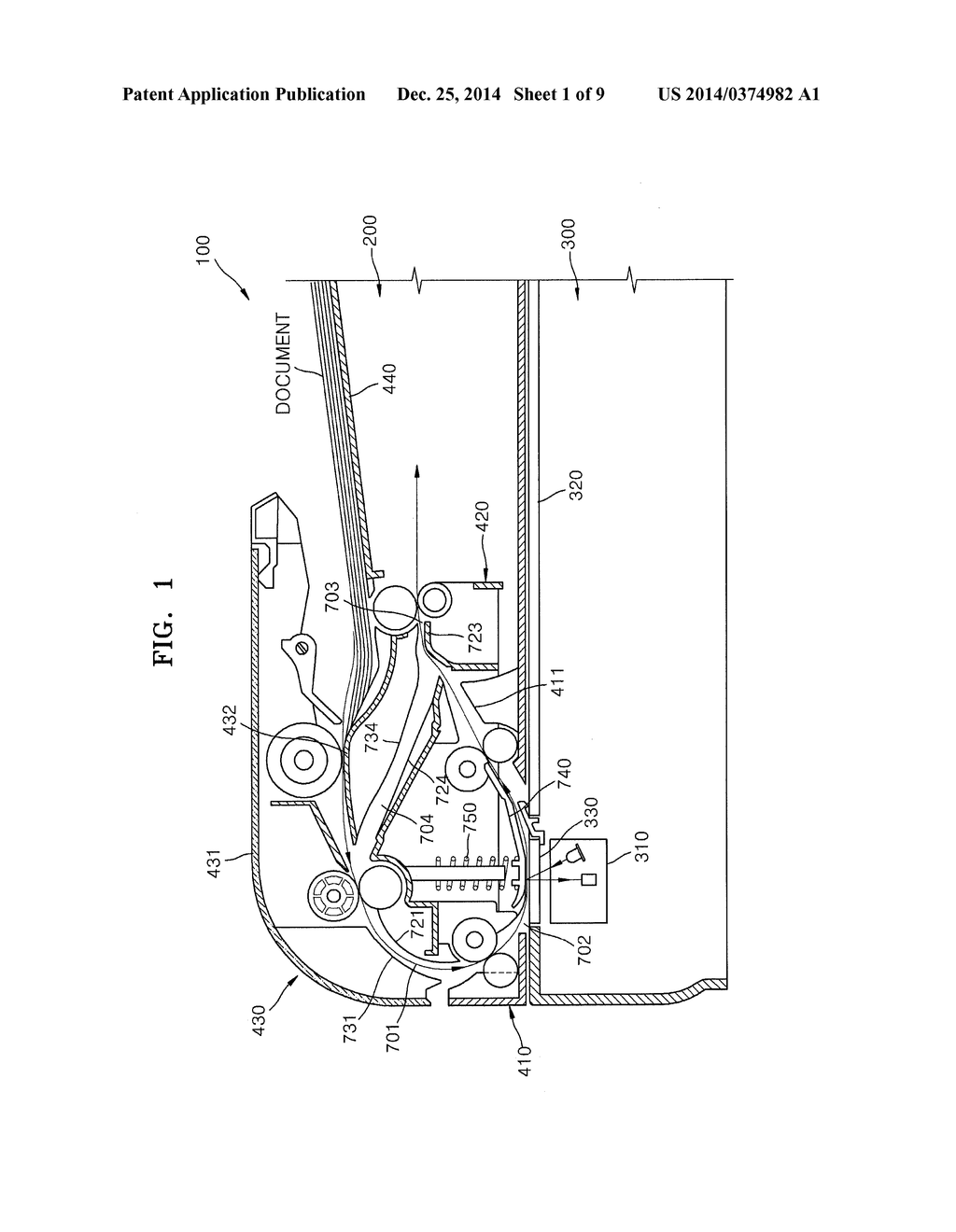 SCANNER DEVICE AND MULTIFUNCTION APPARATUS INCLUDING THE SAME - diagram, schematic, and image 02