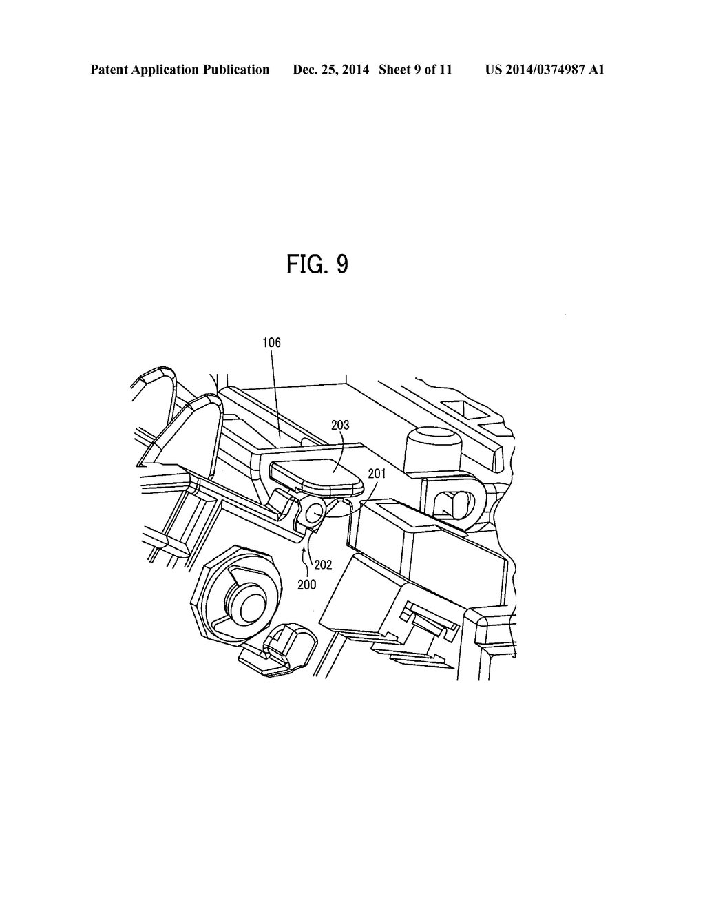 SHEET DISCHARGE DEVICE AND IMAGE FORMING APPARATUS - diagram, schematic, and image 10