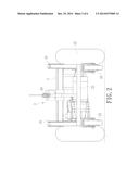 CASTER SWITCH UNIT FOR CARRY-AND-TRANSPORT DEVICE diagram and image