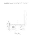 CASTER SWITCH UNIT FOR CARRY-AND-TRANSPORT DEVICE diagram and image