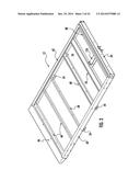 CARGO BED STAKE POCKET ADAPTED FOR SECURING J-HOOK STRAP THERETO diagram and image