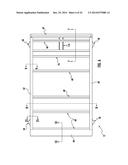 CARGO BED STAKE POCKET ADAPTED FOR SECURING J-HOOK STRAP THERETO diagram and image